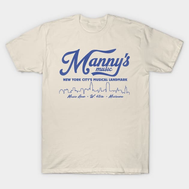 Manny's music t shirt 2025